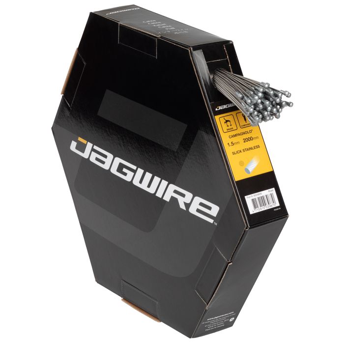 Cable de freno de carretera Jagwire - sport slick inoxidable - 1,5x2000mm - campagnolo (100uds)