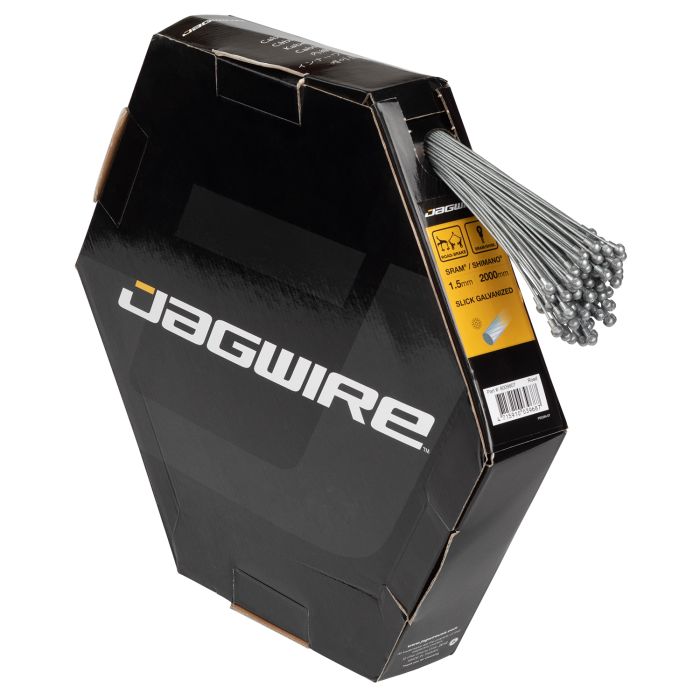 Cable de freno de carretera Jagwire - sport slick galvanizado - 1,5x2000mm - sram shimano (100uds)
