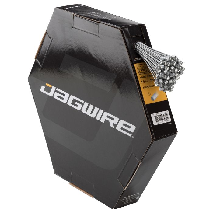 Cable de freno de montaña Jagwire - sport slick galvanizado - 1,5x2000mm - sram shimano (100uds)