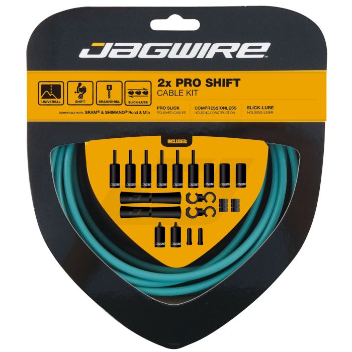 Kit cambio Jagwire 2x pro - celeste