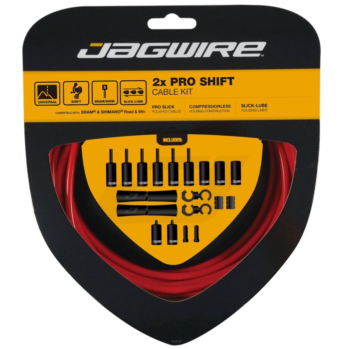 Kit cambio Jagwire 2x pro - rosso
