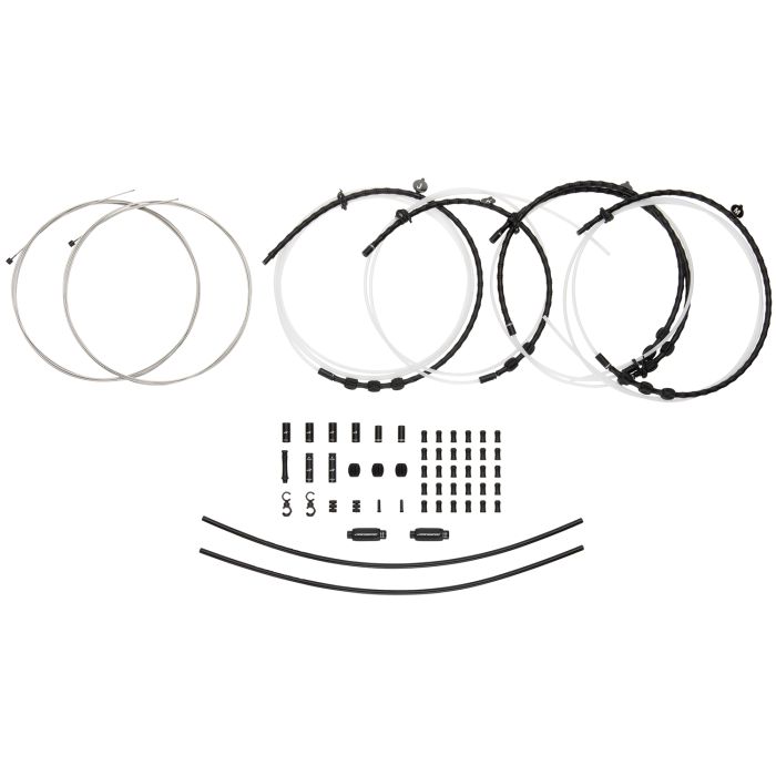 Jagwire 2x kit de cambio elite link - negro