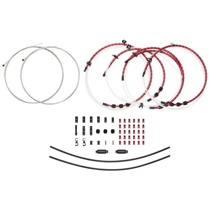 Kit cambio Jagwire 2x elite link - rosso
