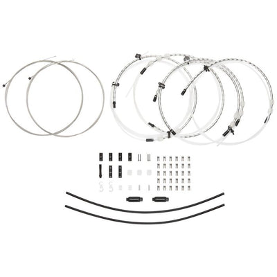 Jagwire 2x elite link shift kit - silver