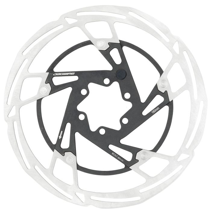 Rotore del freno a disco Jagwire pro lr2-e - 6 bulloni - 203 mm