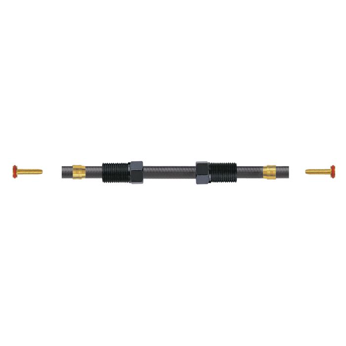 Kit de manguera hidráulica mineral deportiva Jagwire - tektro 0 grados - negro