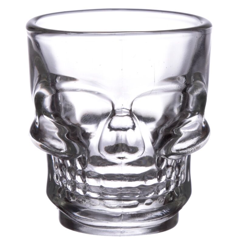 2 bicchieri di occhiali da tiro (60 ml) - cranio