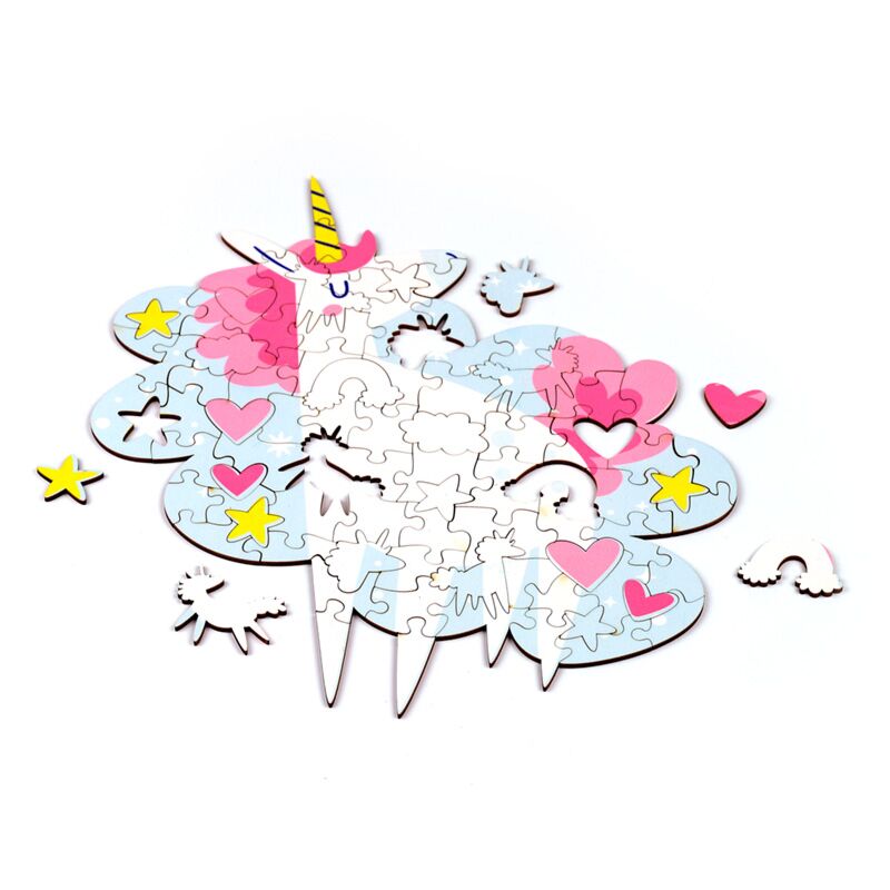 Unicorn Magic 90 pezzi riciclati per bambini puzzle