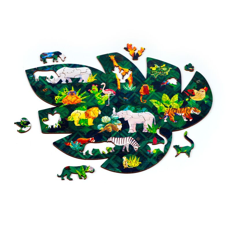 Dierenrijk 130 ° Puzzle