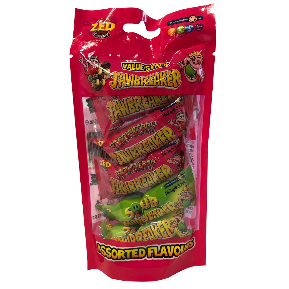 Zed candy zed jawbreaker valore confezione da 5 (24x81gr)