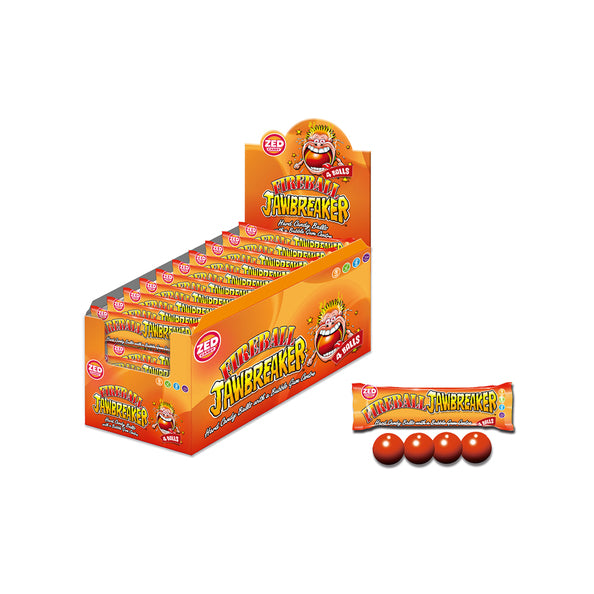 Palla di fuoco Zed Candy jawbreaker (40 confezioni da 4)