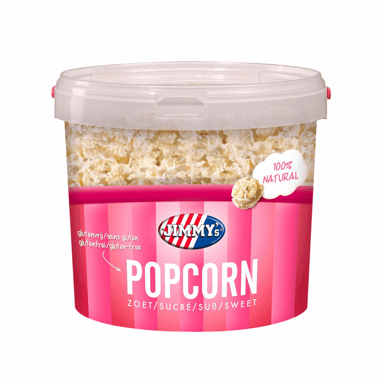 Secchiello per popcorn dolci Jimmy's (12x 220gr)