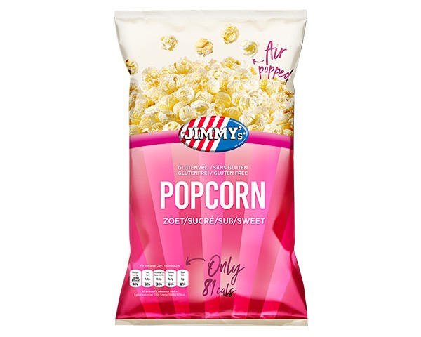 Bolsa dulce de palomitas Jimmy's (12x 60gr)