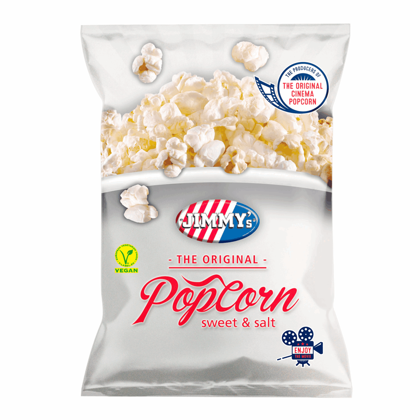 Palomitas de maíz dulces saladas Jimmy's mini (21x 22gr)