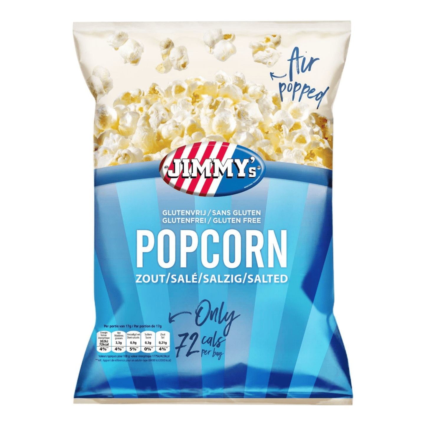 Mini bag di popcorn sale Jimmy's (21x 17gr)