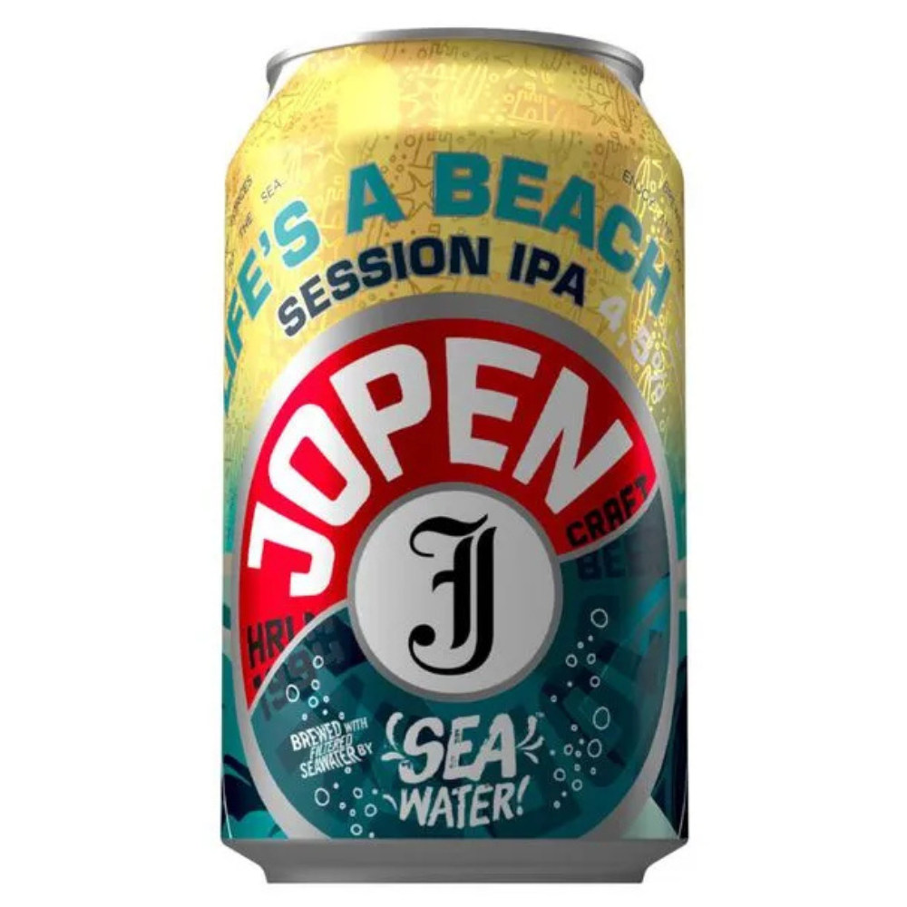 Jopen life's a beach lattina 33 cl