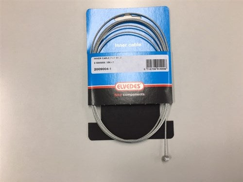 Elvedes Cable interior 2.5m 6x7 Nippel AO Cable de gas 4 Puntos 2009004-1