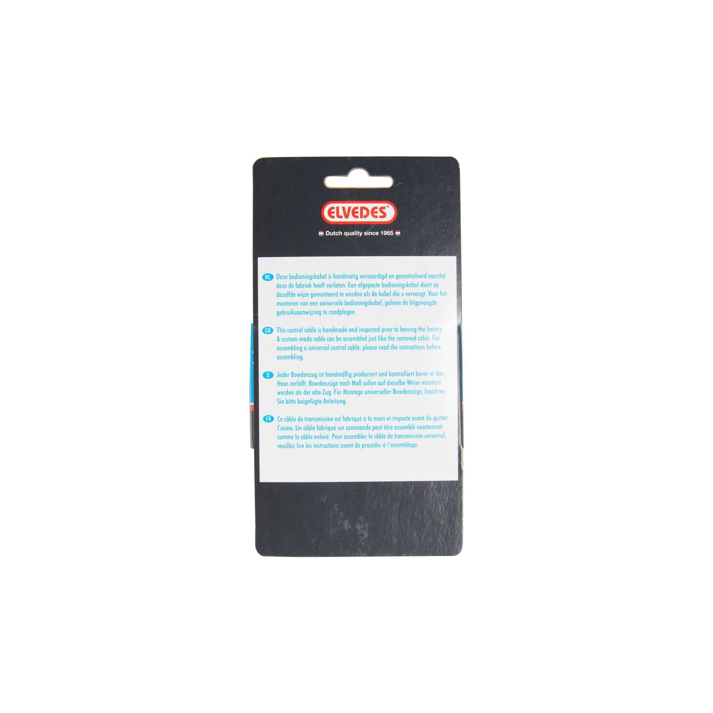 Elvedes QB0201A Cavo freno anteriore nero Weinmann