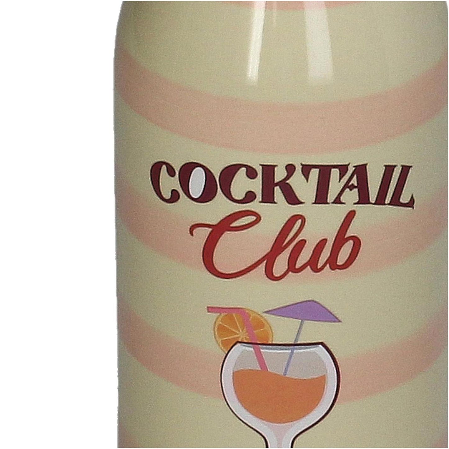 Jarrón Kersten botella de cóctel loza h24cm