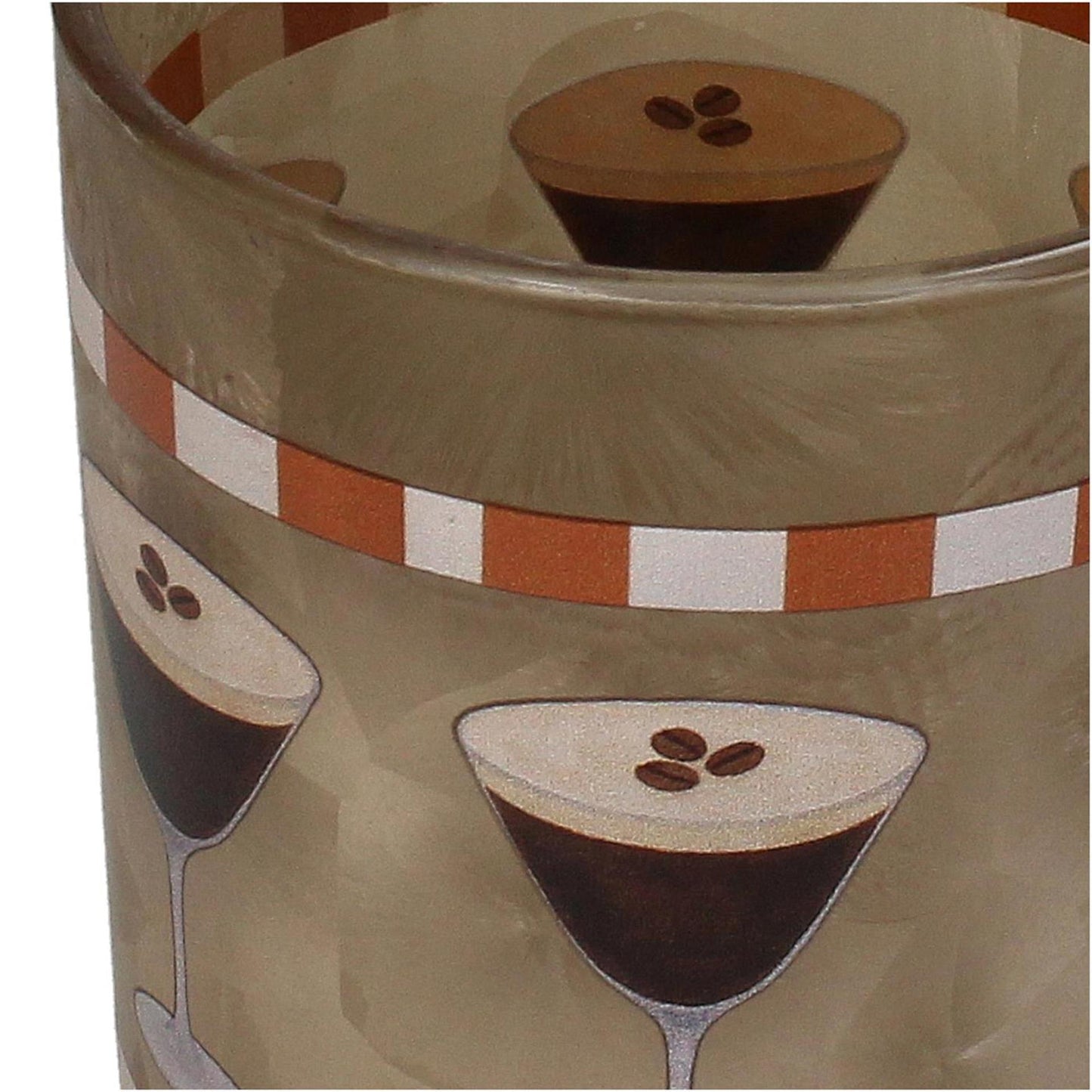 Kersten portavelas espresso martini h12,5cm