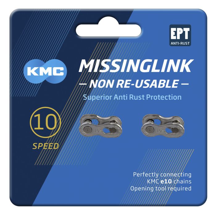 KMC Missinglink e 10nr EPT Silverkrt (5.88 mm)