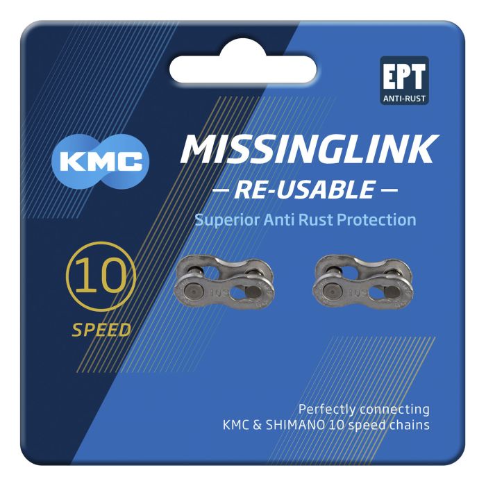 Interruptor de cadena KMC X10 R EPT Silver (5.88 mm)