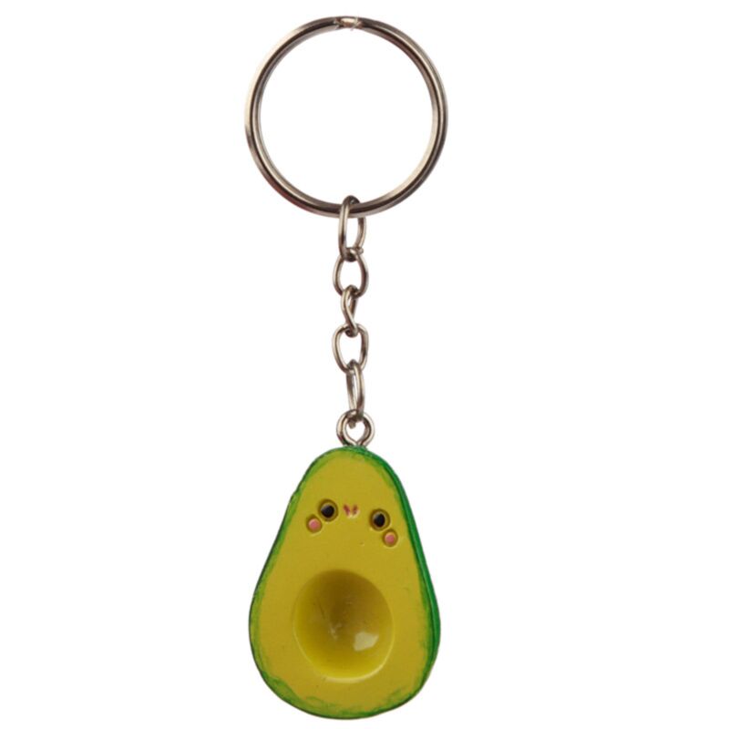 Kawaii Avocado Set 2 catene chiave