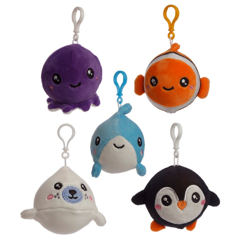 Adoramals Squeezies Squeeze Toy Marine Animals Ring