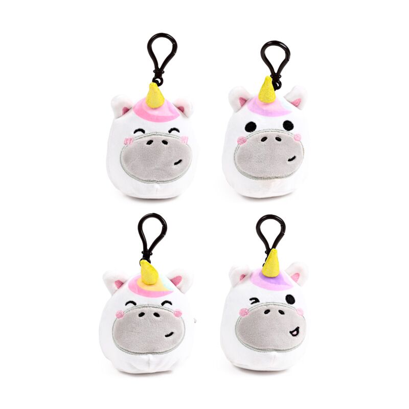 Mini llavero Squidglys astra el unicornio adoracorns