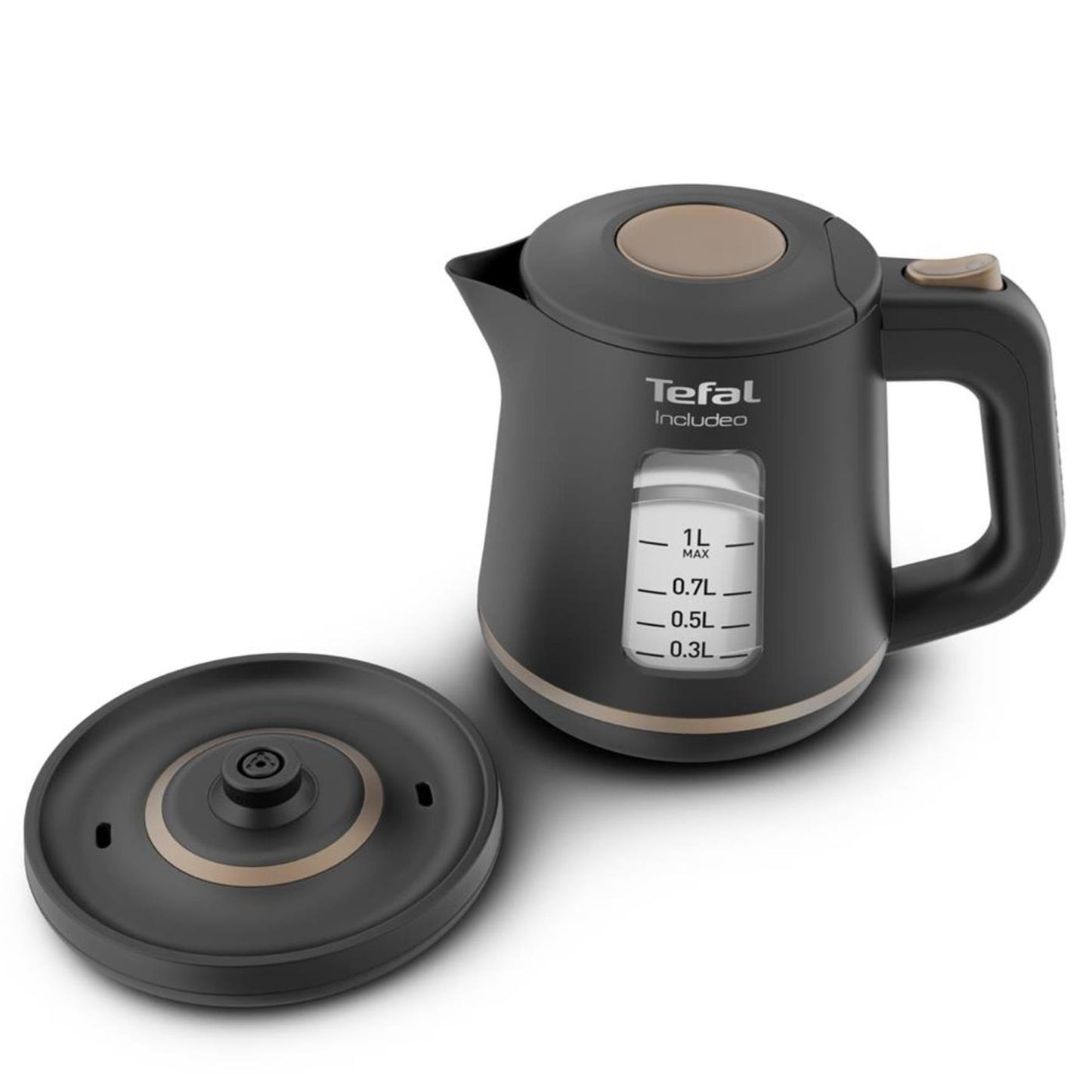 Hervidor incluido Tefal 1l negro