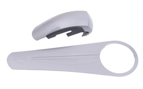 Cappello di protezione a catena di gazzella lievemente geometrica Twoline Mg 2a assemblaggio grigio