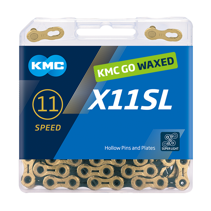 KMC Chain X11SL TI-N Gold Nero cerato