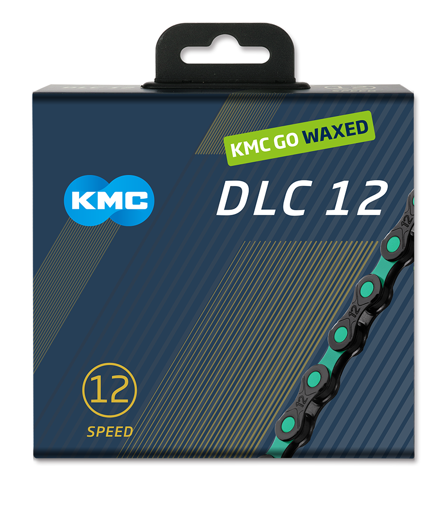 KMC Ketting DLC12 Black Celeste 126s encerado