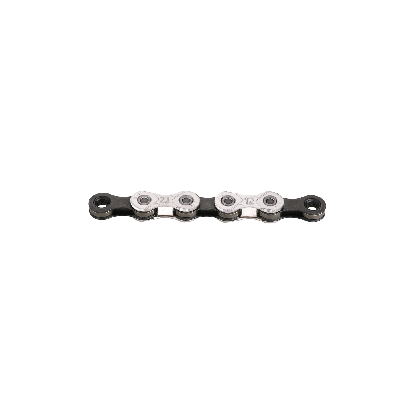 KMC X12 Cadena de bicicletas 126 Plata plateada Negro