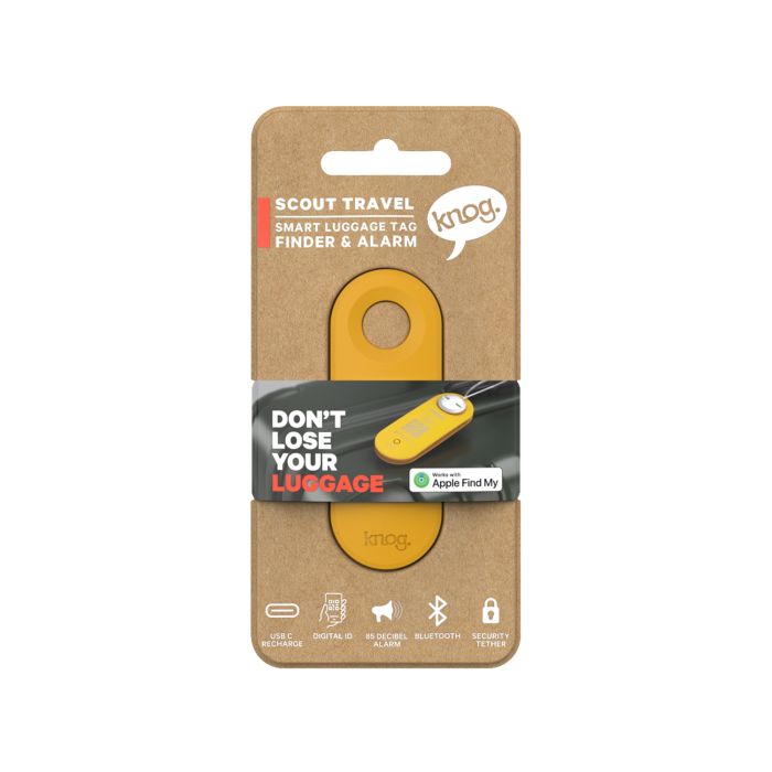 Knog Scout Travel - mela - giallo girasole