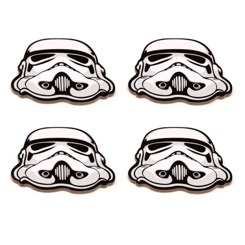 L'originale Stormtrooper ha set 4 sottobicchieri
