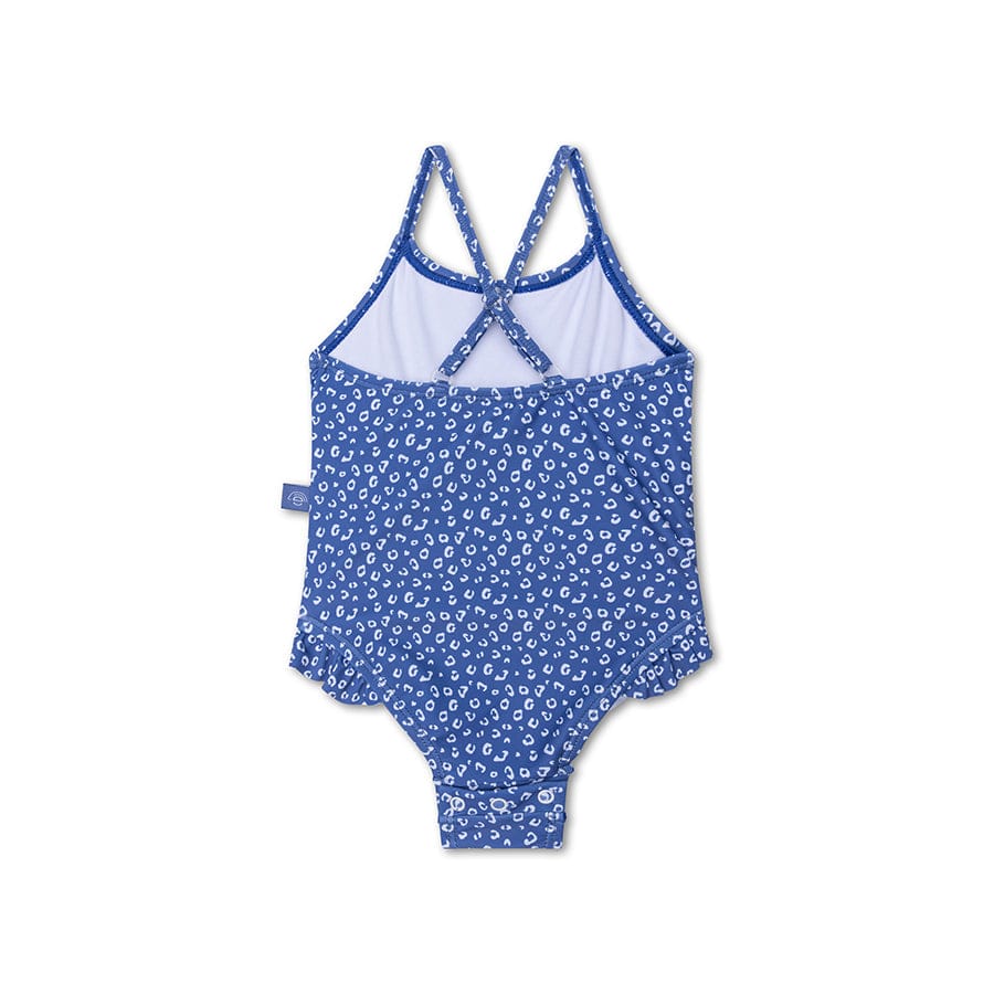 Leopardo | Traje de baño UV Blue Girls
