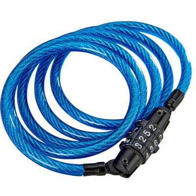 Código de bloqueo de cable de Kryptonite Keeper 712 Combo Sorti