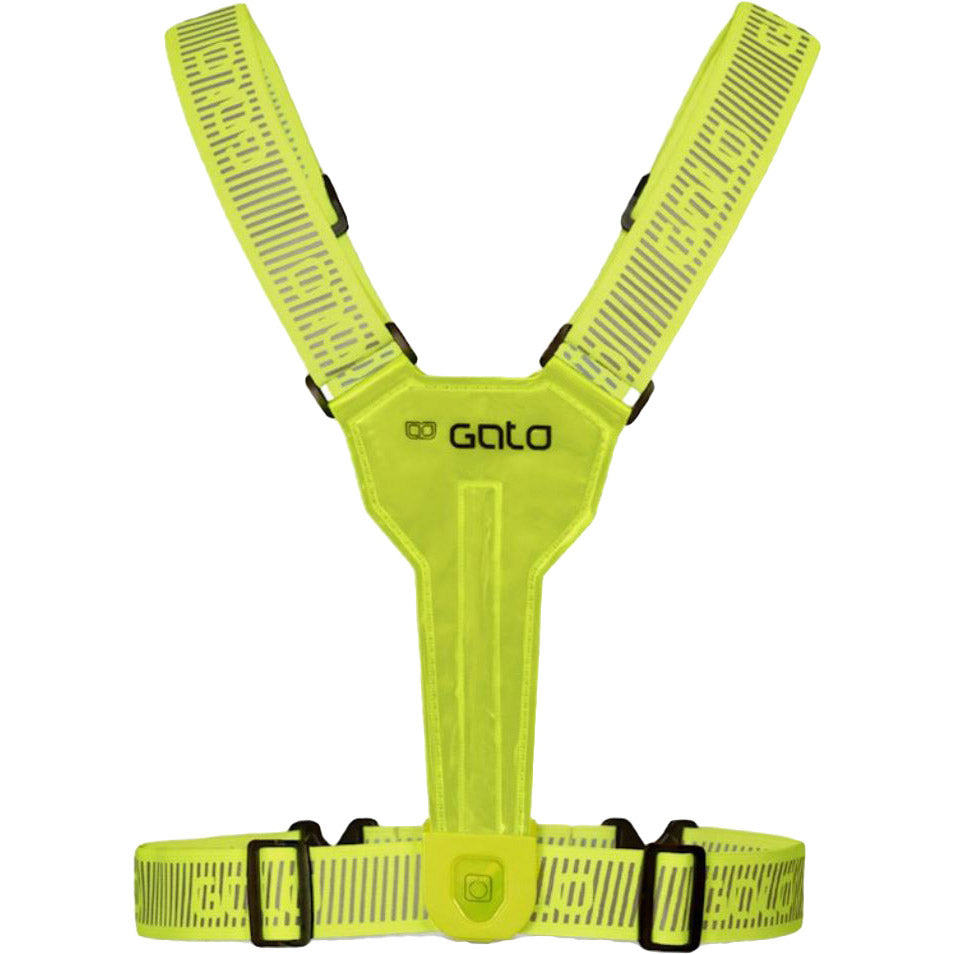 Outwet gato vest ultra led usb talla única amarillo neón