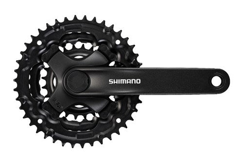 Shimano Crankkel Tourney CG Triple 24-34-42 175mm ZW. -4mm
