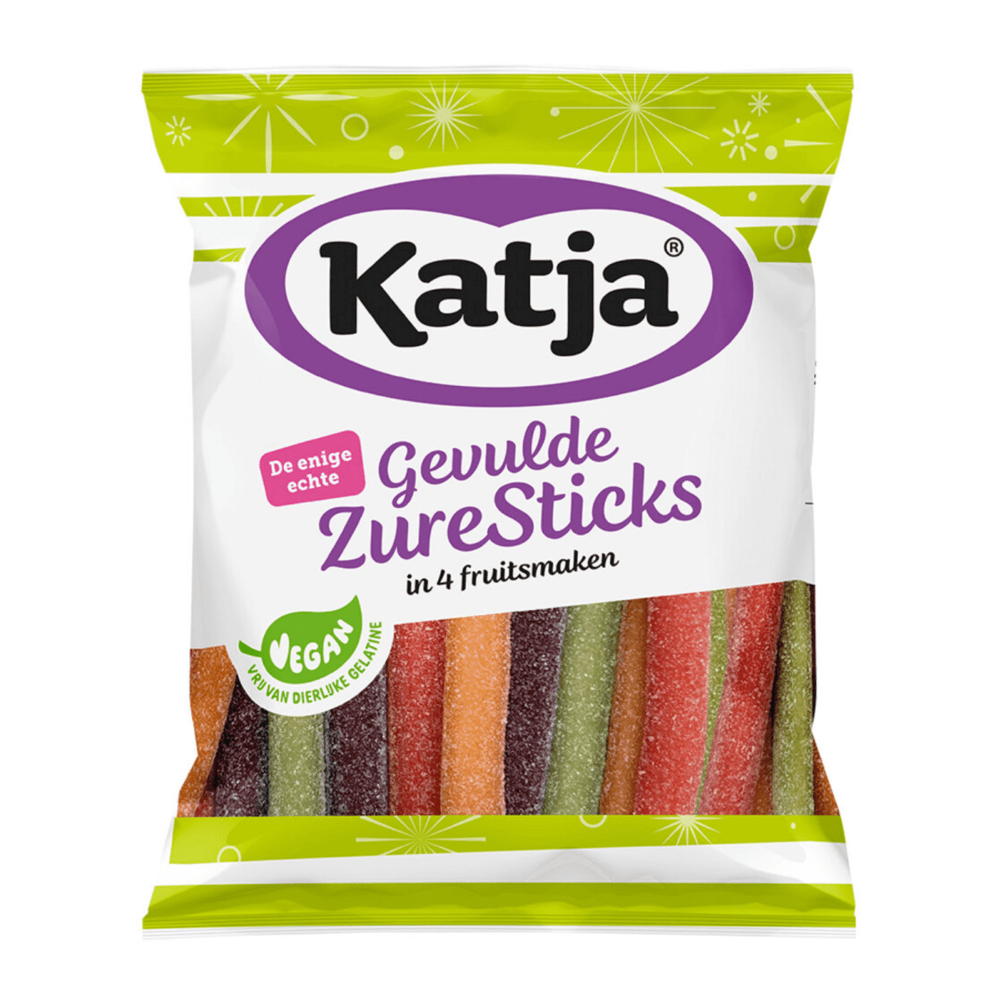 Bolsa de palitos ácidos rellenos Katja (20x 125gr)