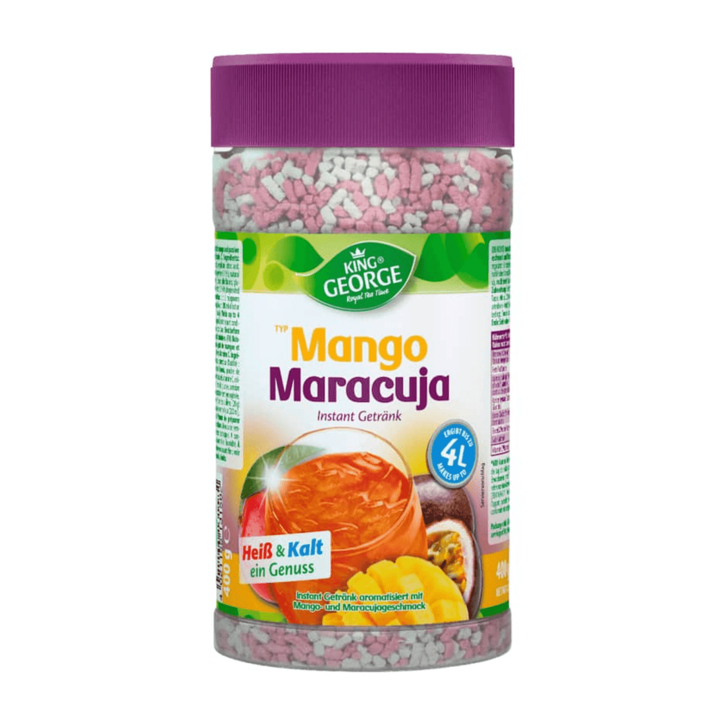 King George getränk maracuja al mango (12x 400g)