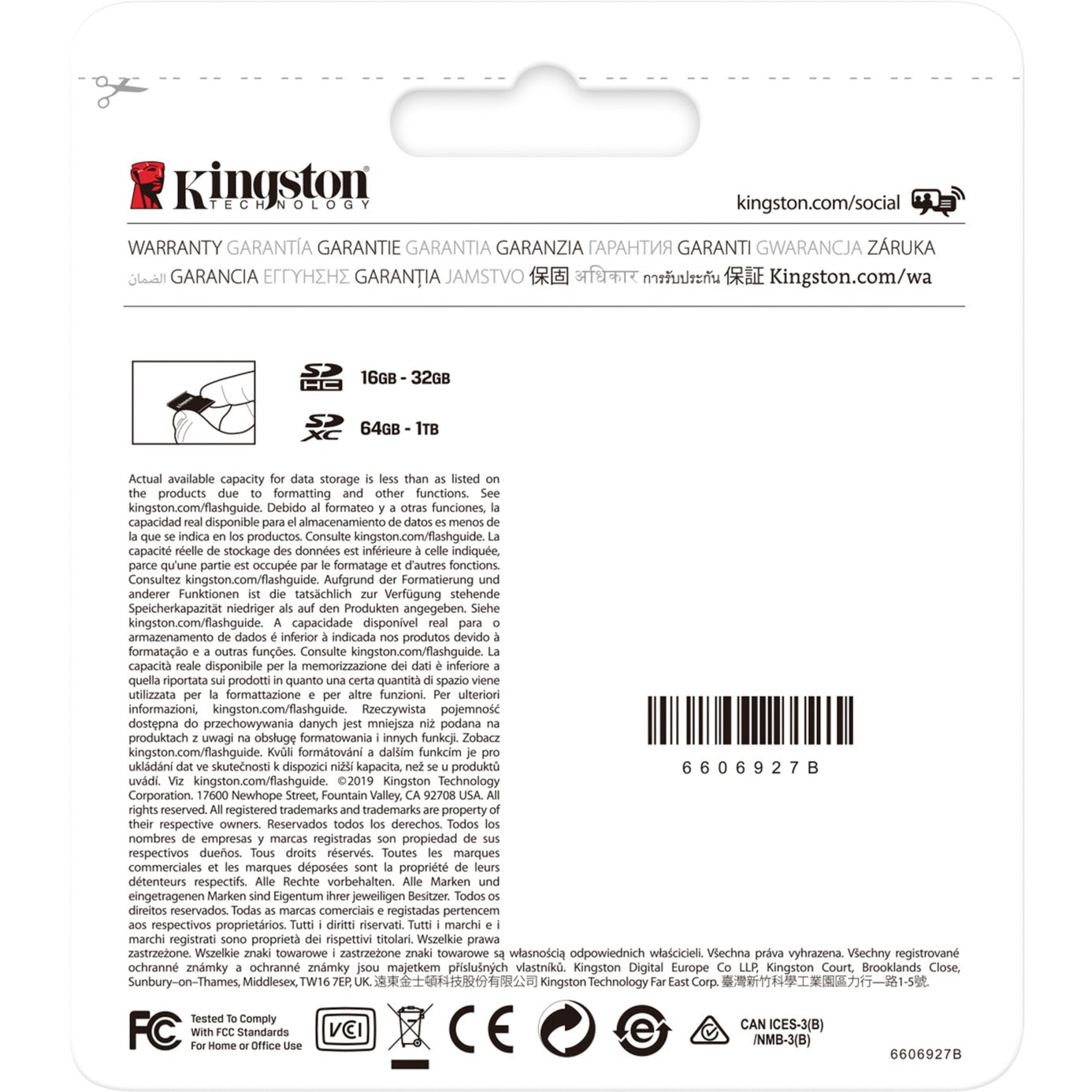 Kingston Canvas Select Plus SDXC 128 GB