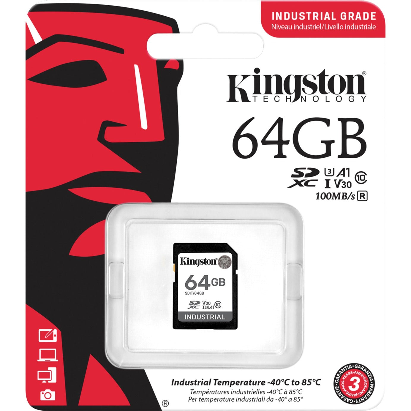 Kingston Industrial 64 GB SDXC