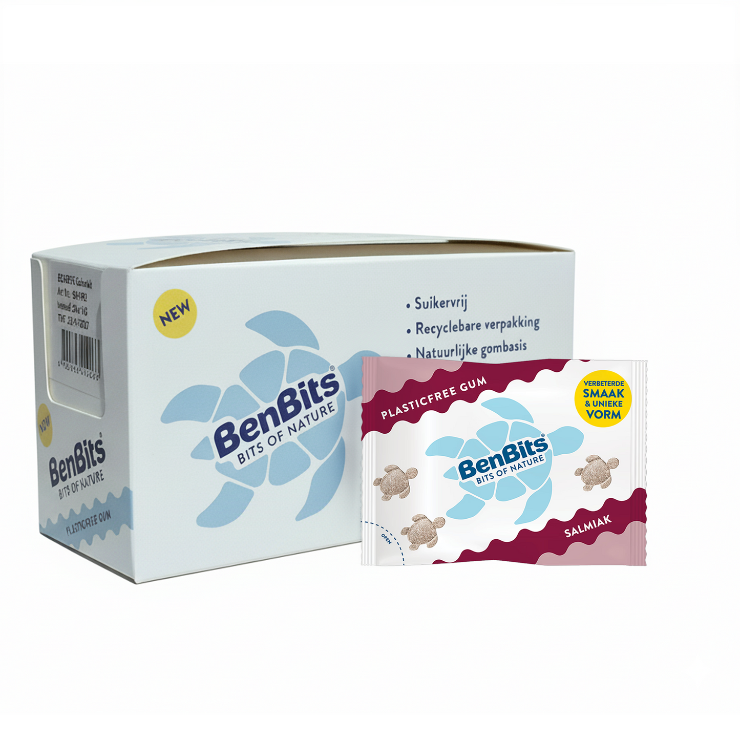 Benbits chicle sal amoniacal caja (20x 18g)