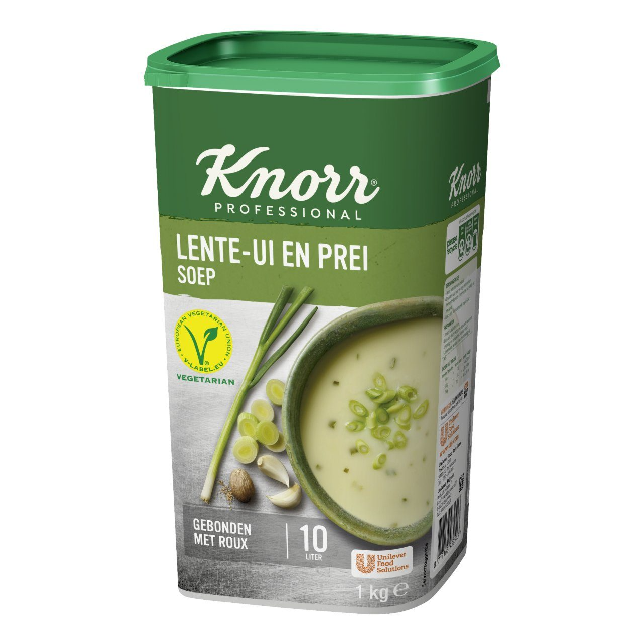 Sopa Knorr de cebolleta y puerro (10 litros)