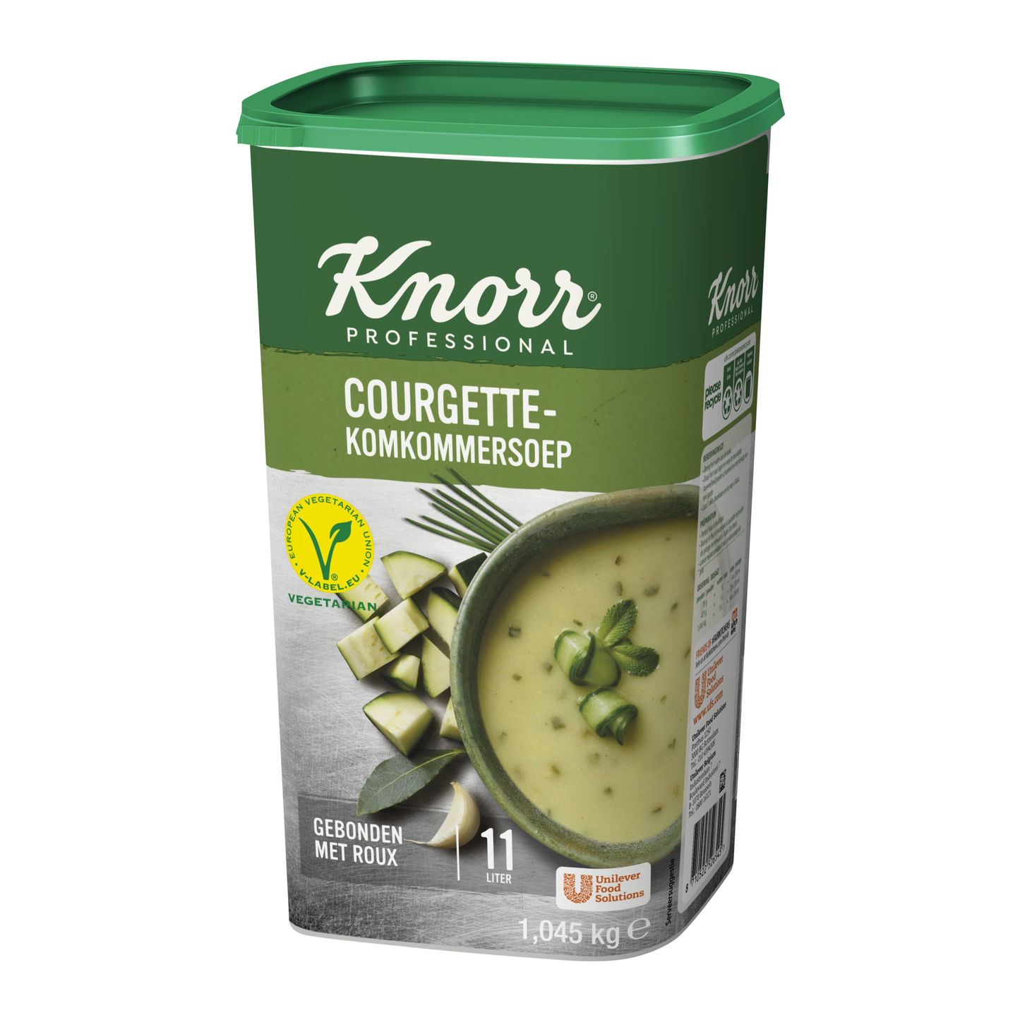 Sopa profesional de calabacín y pepino Knorr (11 litros)