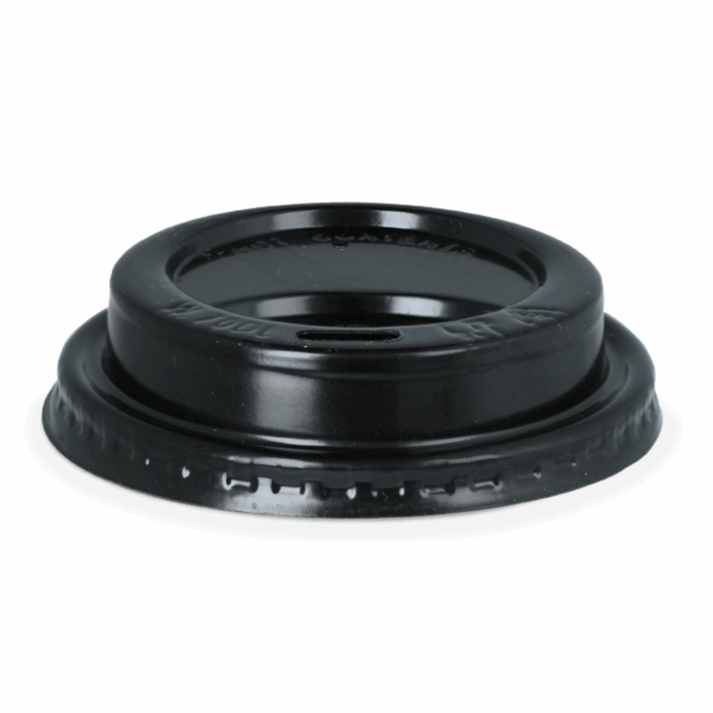 Coperchi per tazze da caffè to go black 70mm (100 pezzi)