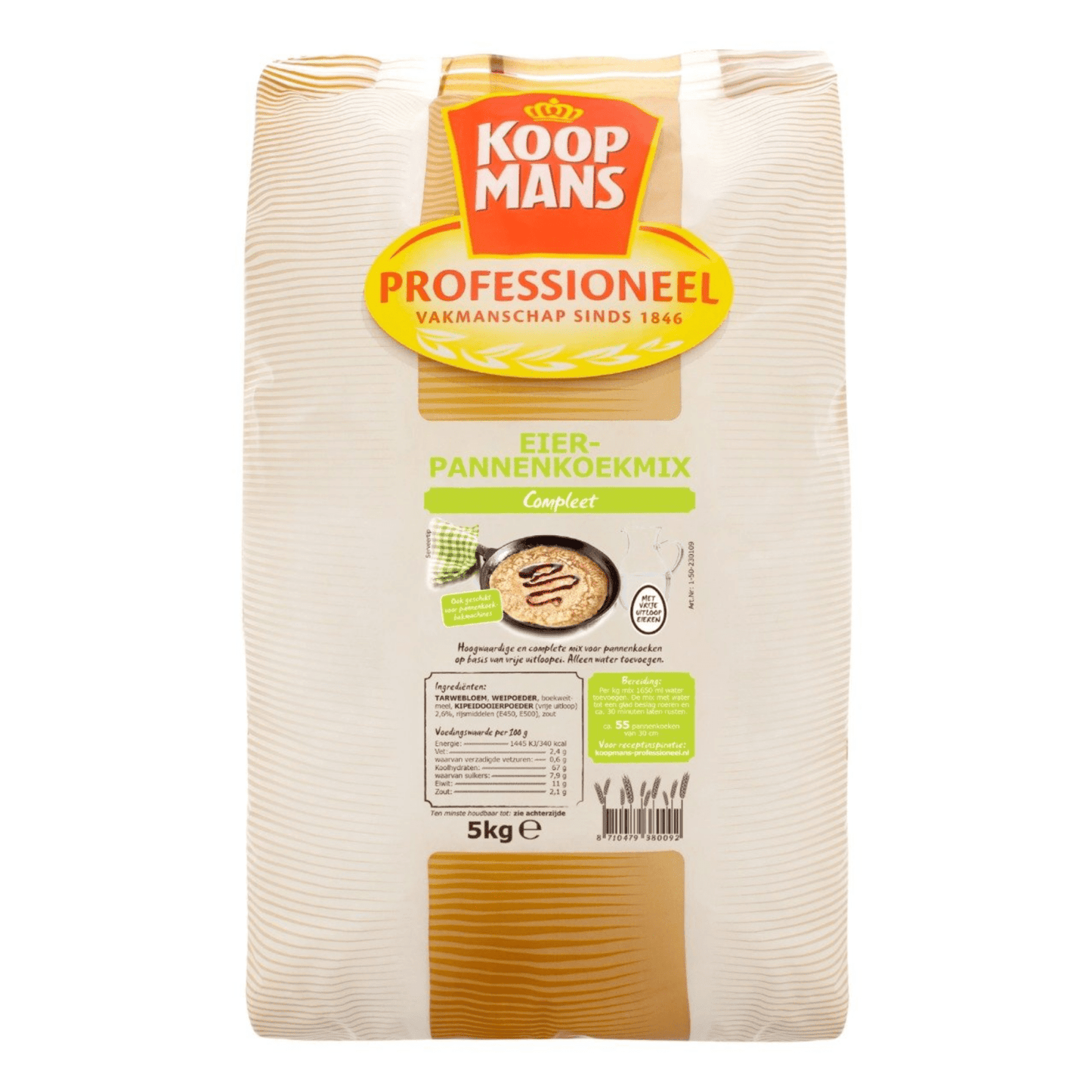Koopmans eier pannenkoekmix (5kg)