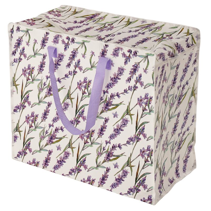 Lavendel Velden - bolsa de almacenamiento de bolsa de lavandería con cremallera